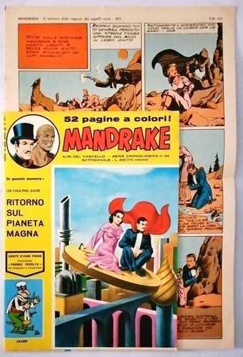 Mandrake vascello serie - mandrake,