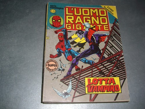 Uomo ragno gigante - gigante, serie