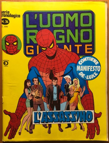 Uomo ragno gigante serie - uomo,