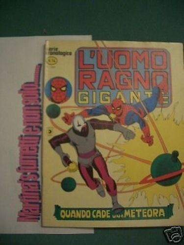Uomo ragno gigante serie - ragno,