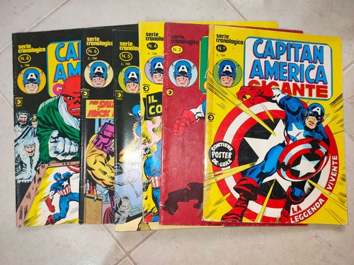 Capitan america gigante serie - capitan,