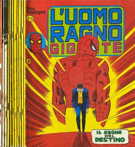 Uomo ragno gigante 19 a - ragno,