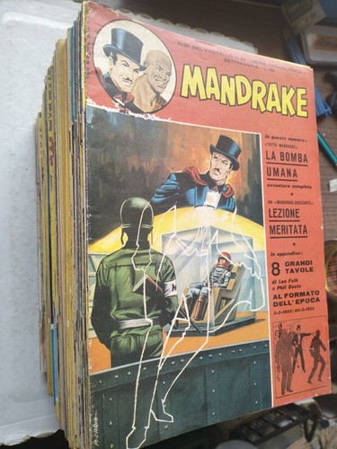 Mandrake serie cronologica - mandrake,