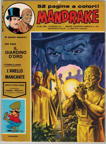 Mandrake vascello serie - mandrake,