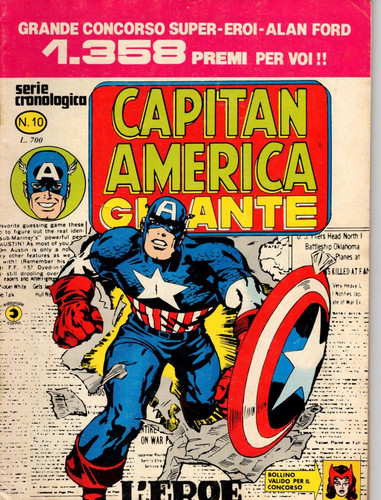 Capitan america gigante - america, 10