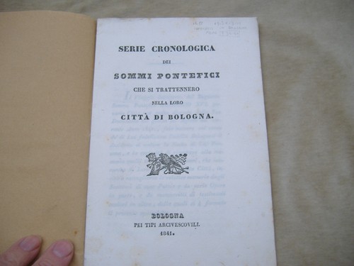 Serie cronologica dei sommi - "serie,