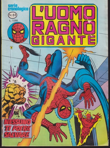Uomo ragno gigante - ragno,